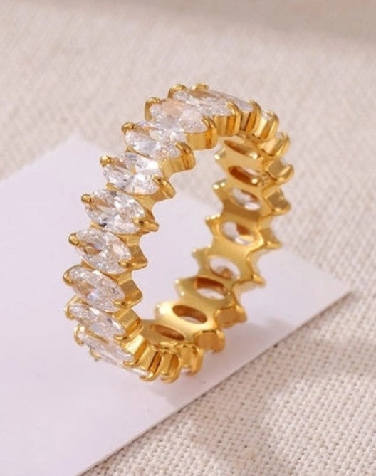 Zirkonia-Ring